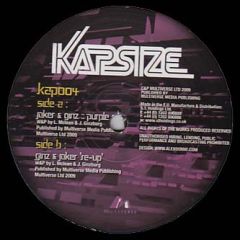 Ginz & Joker - Ginz & Joker - Purple City - Kapsize