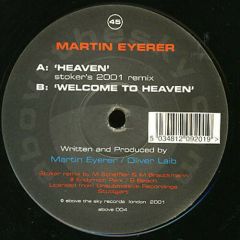 Martin Eyerer - Martin Eyerer - Heaven - Above The Sky