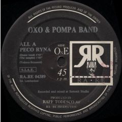 Oxo & Pompa Band - Oxo & Pompa Band - All A Peco Ryna - RA - RE Productions