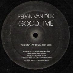 Peran van Dijk - Peran van Dijk - Good Time - RR Records