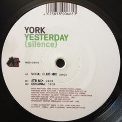 York - York - Yesterday (Silence) - Alphabet City