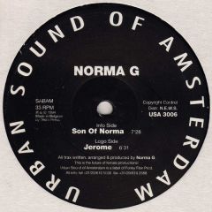 Norma G - Norma G - Jerome / Son Of Norma - Urban Sound Of Amsterdam