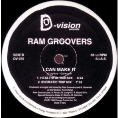 Ram Groovers - Ram Groovers - I Can Make It - D Vision