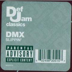 DMX  - DMX  - Slippin' / Ruff Ryders Anthem - Def Jam Classics