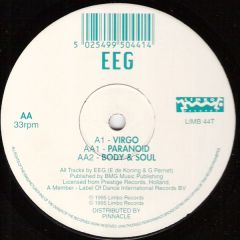 E.E.G. - E.E.G. - Virgo / Paranoid / Body & Soul - Limbo Records