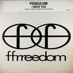 Pendulum - Pendulum - I Need You - Ffrr