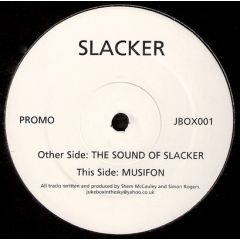 Slacker - Slacker - The Sound Of Slacker EP - Jukebox In The Sky