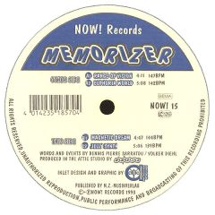 Memorizer - Memorizer - Range Of Vision - Now! Records