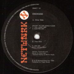 Energize - Energize - Report To The Dance Floor - Network