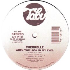Cherrelle - Cherrelle - When You Look In My Eyes - Tabu Records