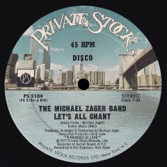 Michael Zager Band - Michael Zager Band - Let's All Chant - Private Stock