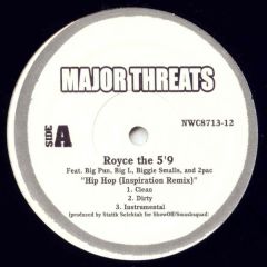 Royce Da 5'9'' - Royce Da 5'9'' - Hip Hop (Inspiration Remix) - Major Threats