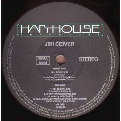 Jiri Ceiver - Jiri Ceiver - Multiplex - Harthouse