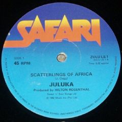 Juluka - Juluka - Scatterlings Of Africa - Safari Records