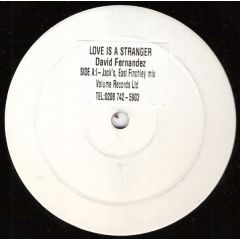 David Fernandez - David Fernandez - Love Is A Stranger - Volume Records