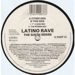 Latino Rave - Latino Rave - The Sixth Sense - Deep Heat