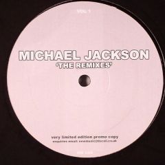 Michael Jackson - Michael Jackson - The Remixes Vol 1 - New Music