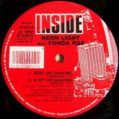 Neon Light & Fonda Rae - Neon Light & Fonda Rae - Keep On Dancing - Inside