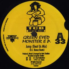 Mark Sheldon - Mark Sheldon - Green Eyed Monster EP - Tcb Music