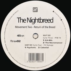 The Nightbreed - The Nightbreed - Movement Two - Return Of The Breed - Big Giant Music