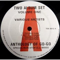 Various - Various - Anthology Of Go-Go Volume One (Special Non-Stop D.J. Mixes) - T.T.E.D. Records