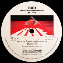 BOD - BOD - No More Mind Games - Age One