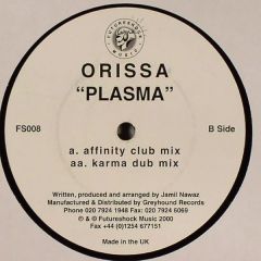 Orissa - Orissa - Plasma - Future Shock 08