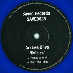 Andrea Oliva - Andrea Oliva - Rainers (Blue Vinyl) - Saved