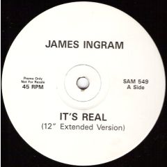 James Ingram - It's Real - White