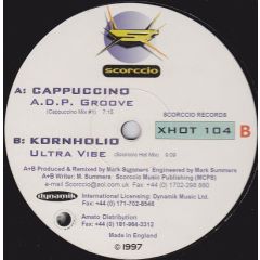 Cappuccino / Kornholid - Adp Groove / Ultra Vibe - Scorccio