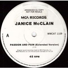 Janice Mclain - Janice Mclain - Passion And Pain - MCA