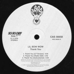 Lil Bow Wow - Lil Bow Wow - Thank You - So So Def