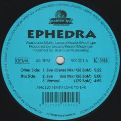 Ephedra - Ephedra - Eve - Frankfurt Beat Productions