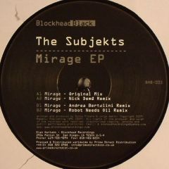 The Subjekts - The Subjekts - Mirage - Blockhead Black