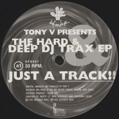 Tony V - Tony V - Hard & Deep DJ Trax Vol 1 - Defender Music