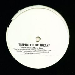 Miguel James & Marco Ryder - Miguel James & Marco Ryder - Espiritu De Ibiza - White