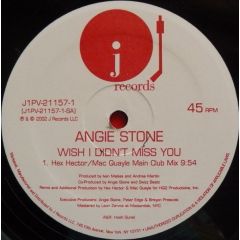 Angie Stone - Angie Stone - Wish I Didn't Miss You - J Records