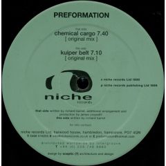 Preformation - Preformation - Chemical Cargo - Niche