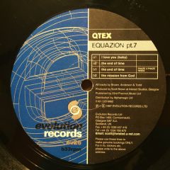 Q Tex - Q Tex - Equazion Part 7 - Evolution