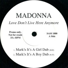 Madonna - Madonna - Love Don't Live Here Anymore - Maverick