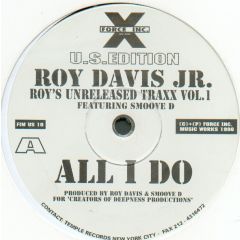 Roy Davis Jr - Roy Davis Jr - Roy's Unreleased Traxx Vol 1 - Force Inc
