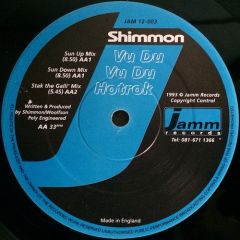 Shimmon - Shimmon - Vu Du / Hotrok - Jamm Records