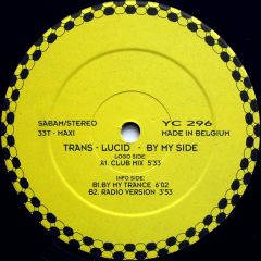 Trans-Lucid - Trans-Lucid - By My Side - Yellow Cab