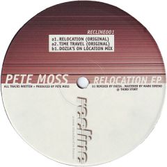 Pete Moss - Pete Moss - Relocation EP - Recline