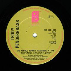 Teddy Pendergrass - Teddy Pendergrass - The Whole Town's Laughing At Me / Take Me In Your Arms Tonight / Love T.K.O - Philadelphia International Records