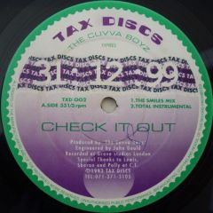 Cuvva Boyz - Cuvva Boyz - Check It Out - Tax Discs