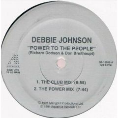 Debbie Johnson - Debbie Johnson - Power To The People - Aquarius Records, Marigold Records