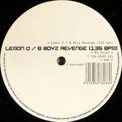 Lemon D - Lemon D - B Boyz Revenge (Breakbeat Rmx) - R&S