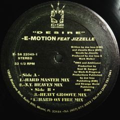 -E-Motion Feat Jizzelle - -E-Motion Feat Jizzelle - Desire - Esa Records