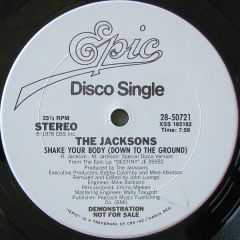The Jacksons - The Jacksons - Shake Your Body Down To The Ground - Epic